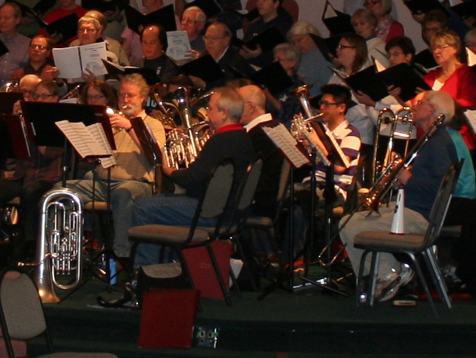 Rehearsing for The Dragons Are Singing Tonight